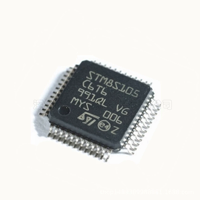 Оригинальный подлинный STM8S105C6T6 LQFP-48 16МГц/32КБ флэш-памяти/8-битный микроконтроллер - MCU