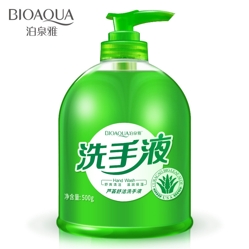 Aloe hand sanitizer foam clean Moderate Refreshing fragrance Moisture moist foam Liquid soap household decontamination