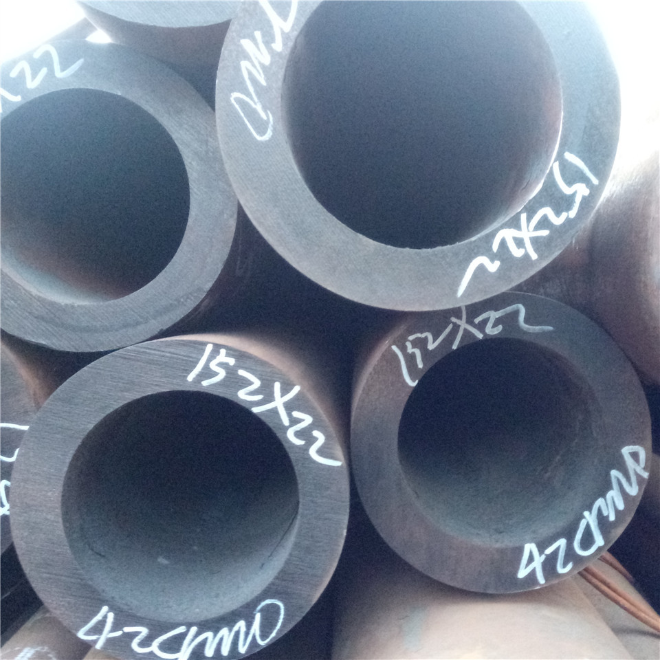 鲁匠库存千吨40cr/42crmo厚壁合金钢管 批发耐磨高性能合金无缝管