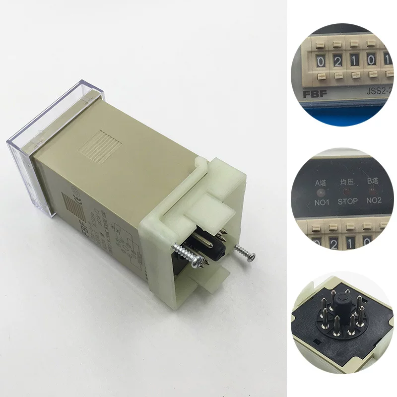 Заводская прямые продажи Wuxi Xinxi South FBF задержка реле JSS2-2A-R азотная машина башня A башня B AC220V