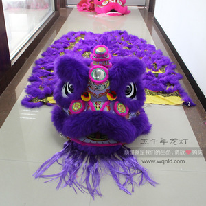 灯光狮羊毛南狮舞狮道具南狮醒狮舞龙舞狮道具佛山狮