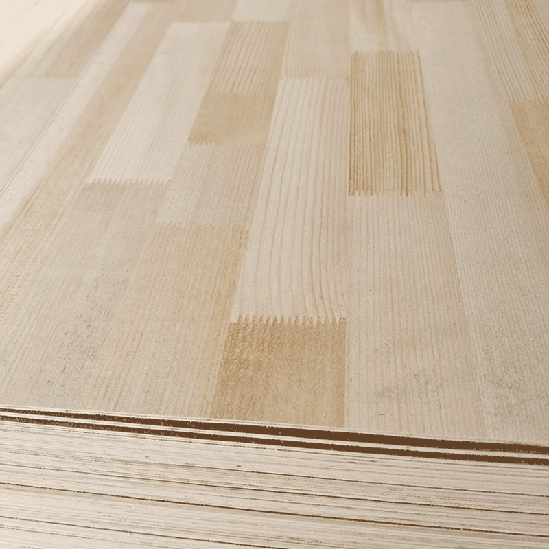 木板密度板松木插接多层板木皮饰面板实木家具板装饰拼接板可定制