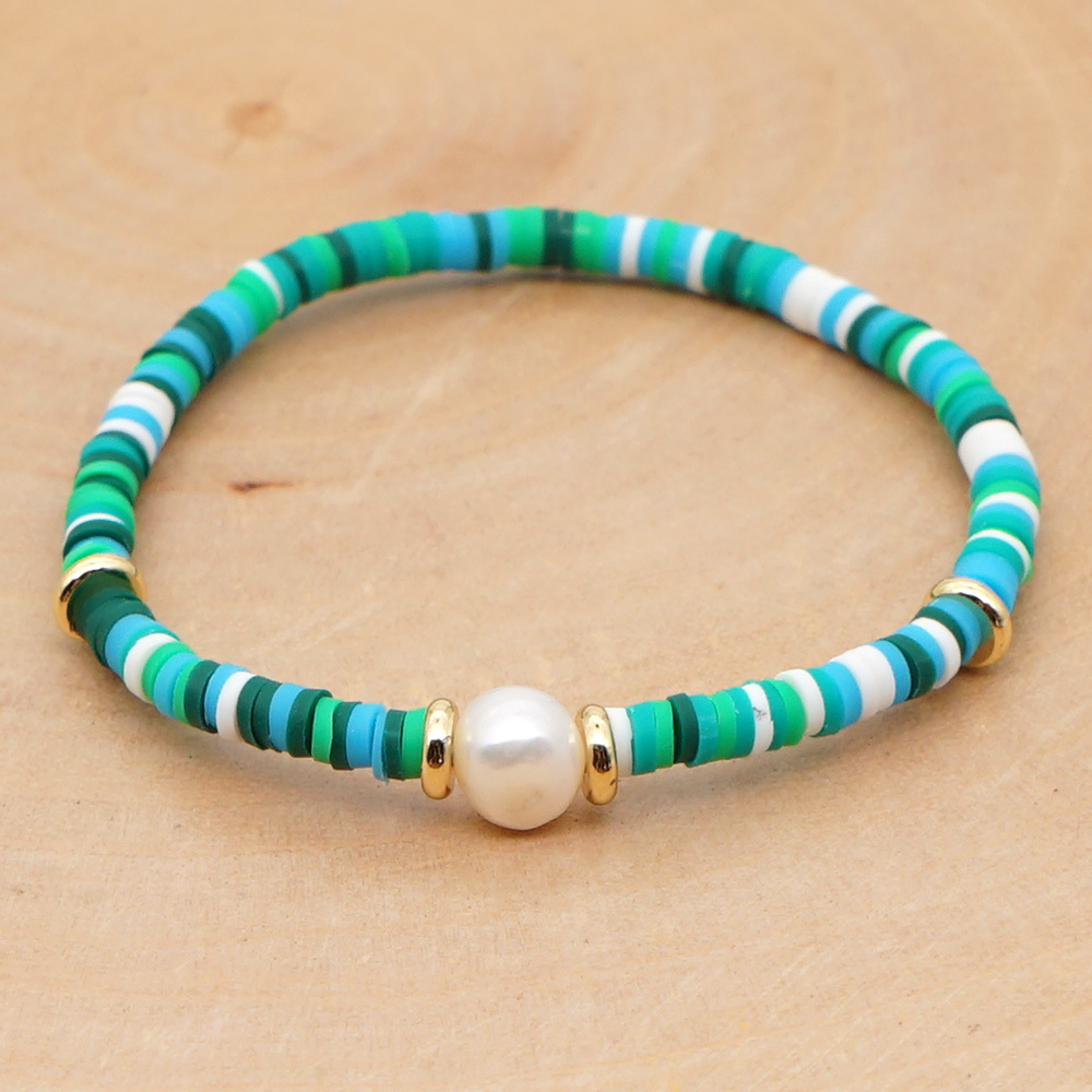 Fashion Pearl No Inlaid Wholesale Bracelets display picture 2