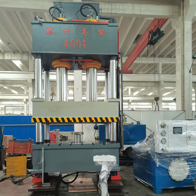 400吨四柱液压机双缸复合材料液压机漏粪板热压成型机模压机