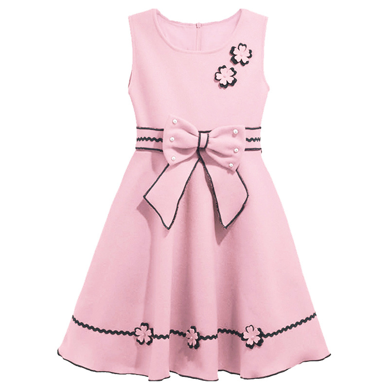 Children's vest and woolen skirt