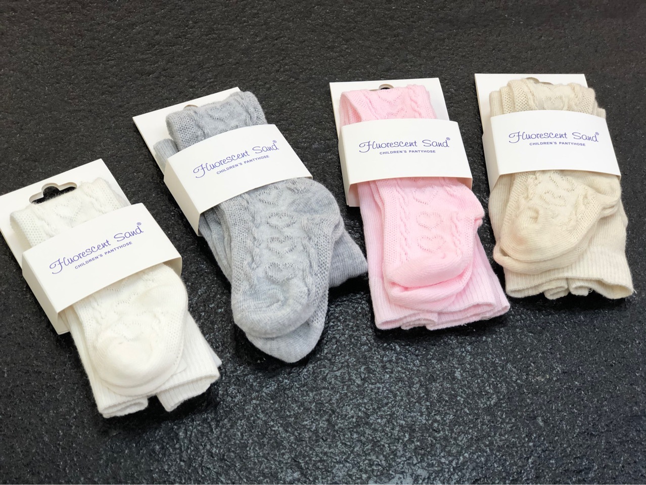 2020 high quality combed cotton dark flower heart shaped baby pantyhose 0-12 months baby Panty L15