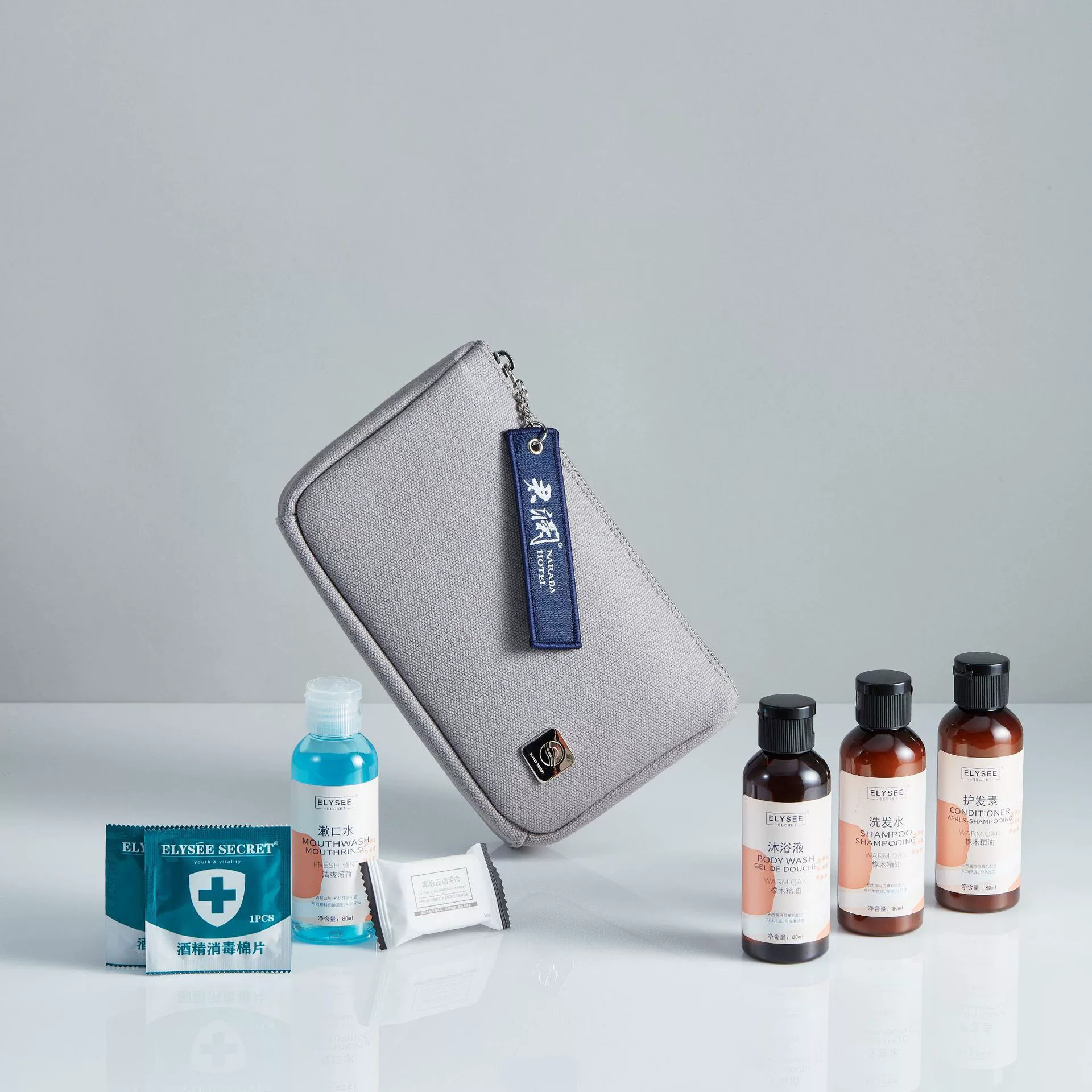 Гостевая комната отеля Проживание в семье Высококачественный дорожный костюм для стирки Дорожная сумка Косметичка Портативный шампунь для хранения Мыло для тела