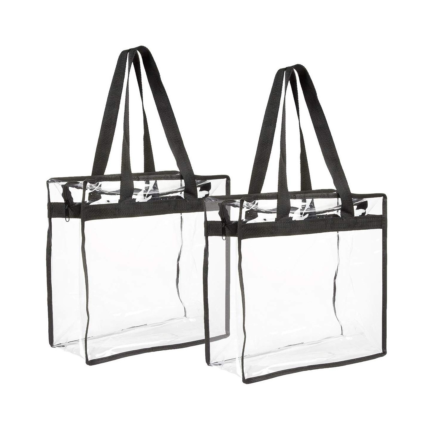 Unisex Basic Solid Color Pvc Shopping Bags display picture 1