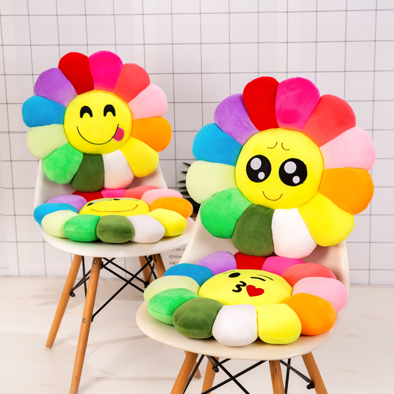 Factory wholesale plush toy sun flower c...