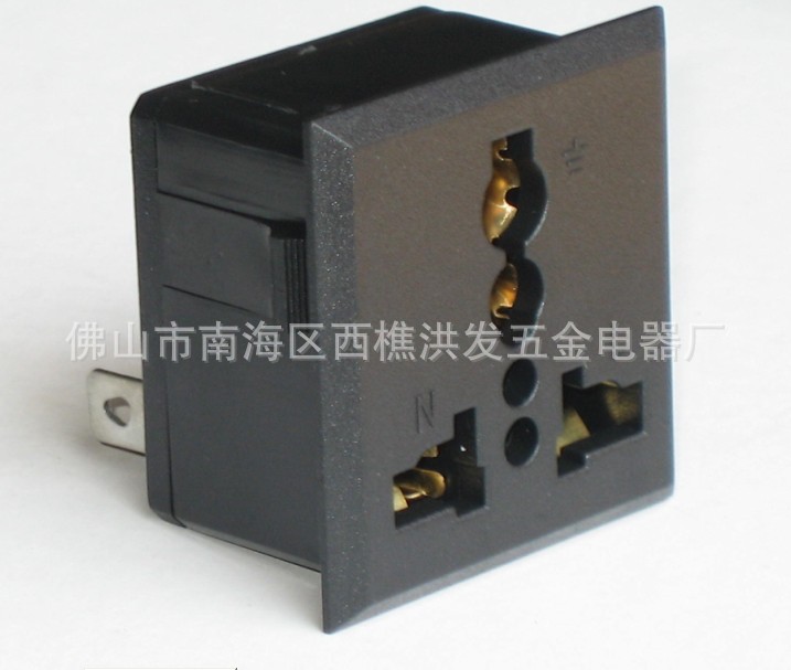 电源输出插座、时序器插座、AC插座、卡式万能插座