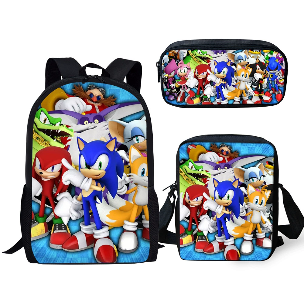 Sony, cartoon backpack, custom-made, 17inch, (Cross-border trading)