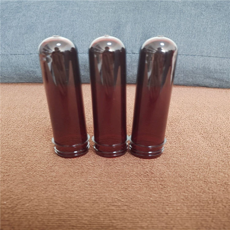 Коричневая пластиковая трубка эмбрион 28 мм 25 г ПЭТ пластиковая бутылка эмбрион сироп бутылка упаковка бутылка эмбрион инъекционная трубка эмбрион