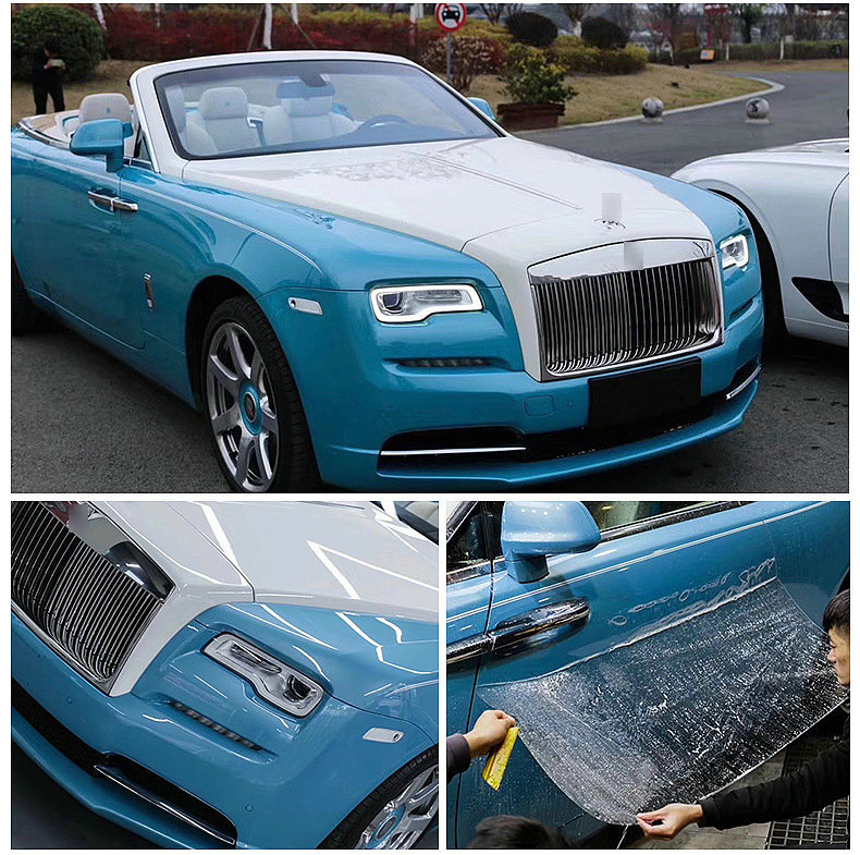 Car Invisible Film TPU Paint Protection Film Self Healing Scratch Resistant