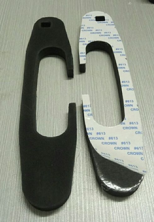 供应黑色单面带胶软泡沫包装海绵/异形成型EVA单面带胶软泡沫包装