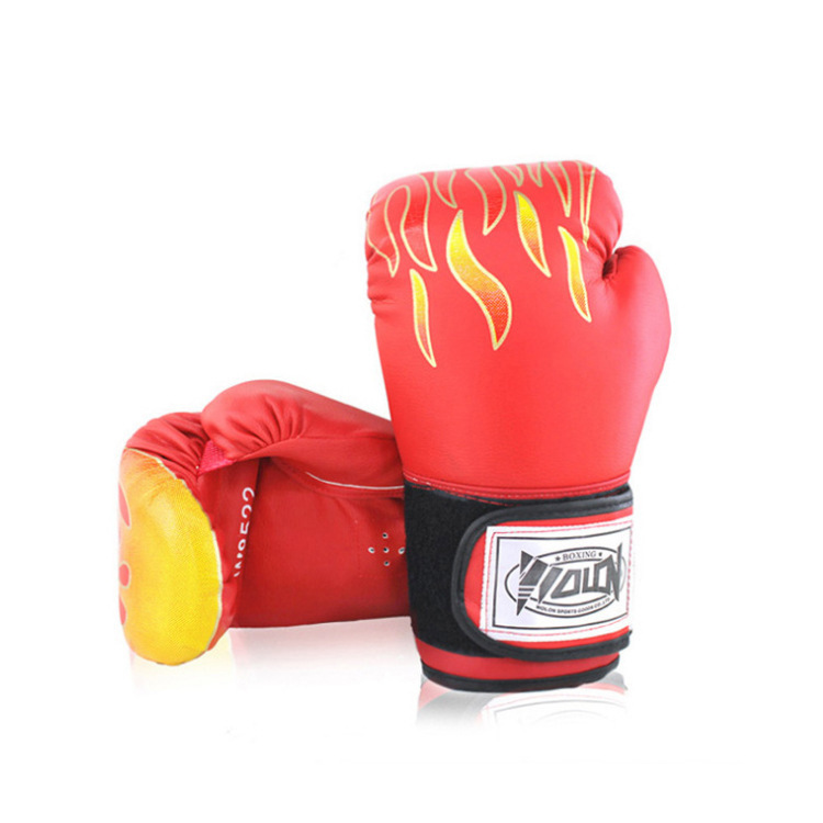 Professional Adult Boxing MMA Muay Thai Training Gloves - PU Leather, Durable & Comfortable For Punching Bag, Sparring, Martial Arts_voghion.com