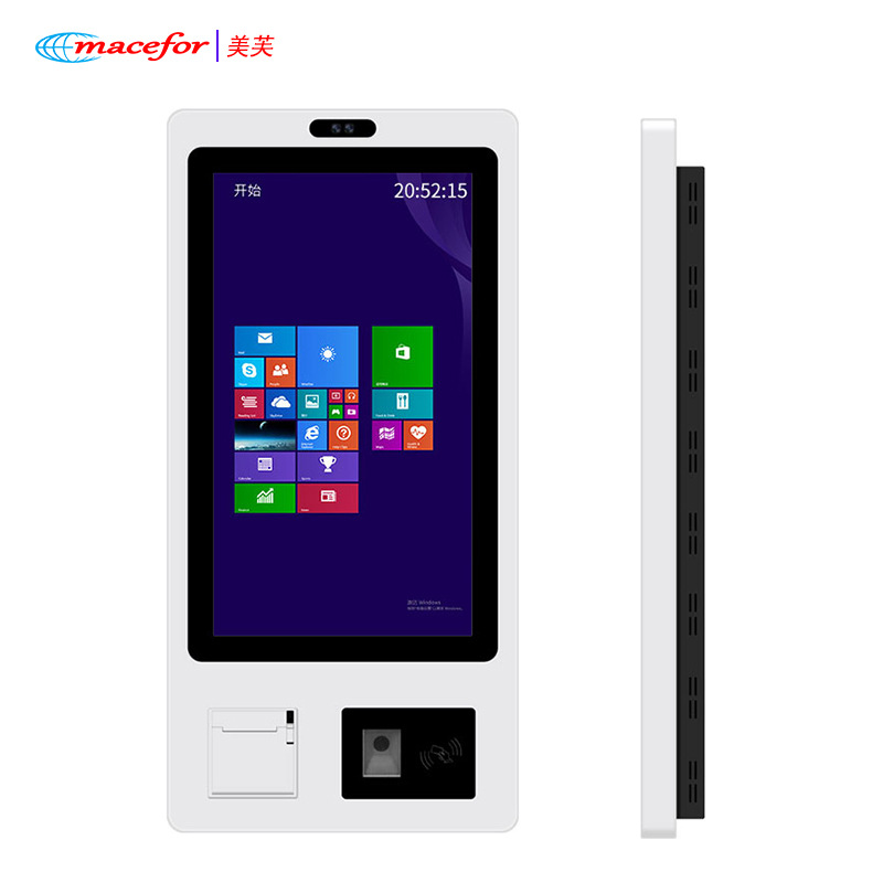 美芙厂家24/27/32寸安卓版触控自助收款机window版触控自助收银机