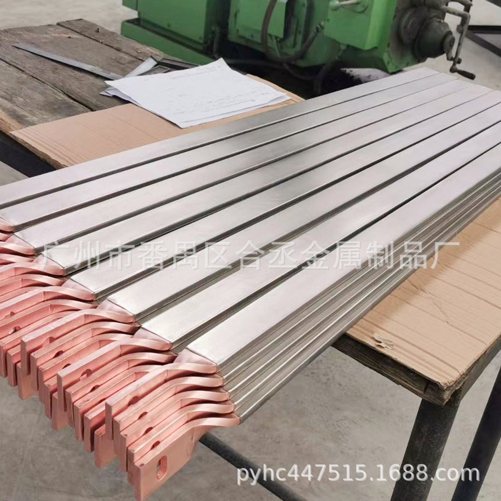 广州钛包铜管 钛包铜棒 阳极/阴极用导电粱 钛铜复合棒厂家可定制