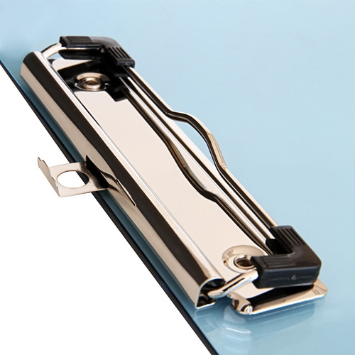 Deli 9256 A4 plastic board clip, pad, writing pad, file board clip