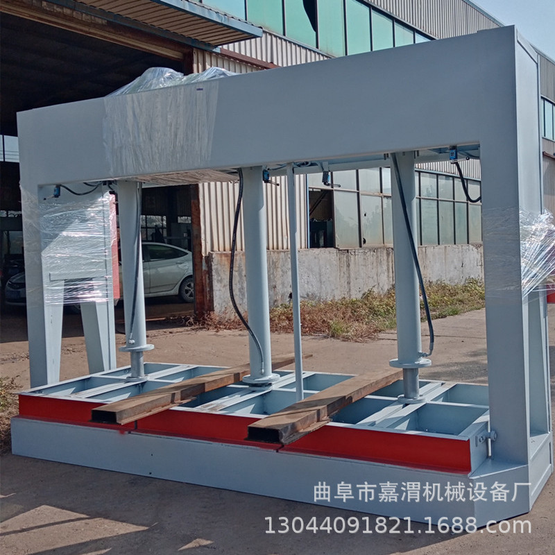 成都液压冷压机 全屋装饰板材冷压机 橱柜衣柜板全自动冷压机