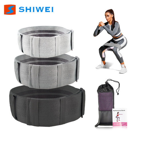 Cross-border resistance band hipcircle adjustable non-slip yoga thickened buttocks circle pull belt butt lifter