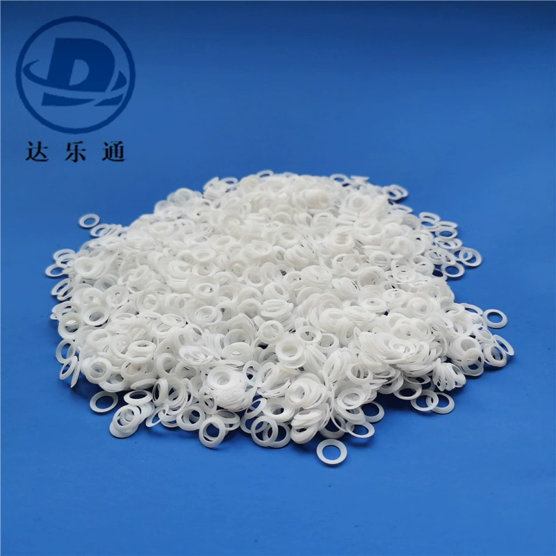 Обработка подгонянных продуктов тефлона высокотемпературных упорных тефлона PTFE пефорированных частей плиты набивкой PTFE