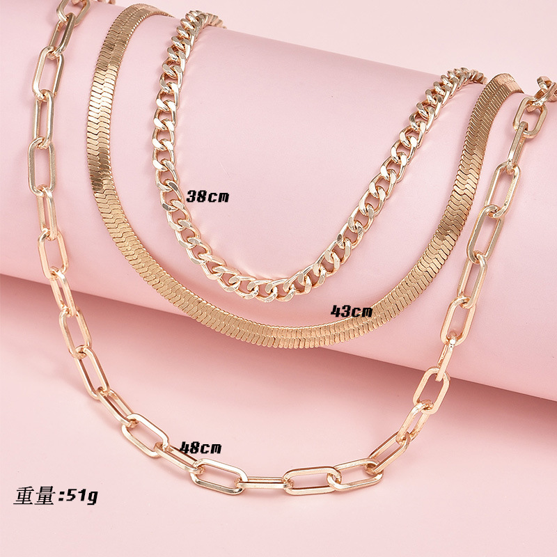 New Multi-layer Women's  Popular Necklace display picture 5