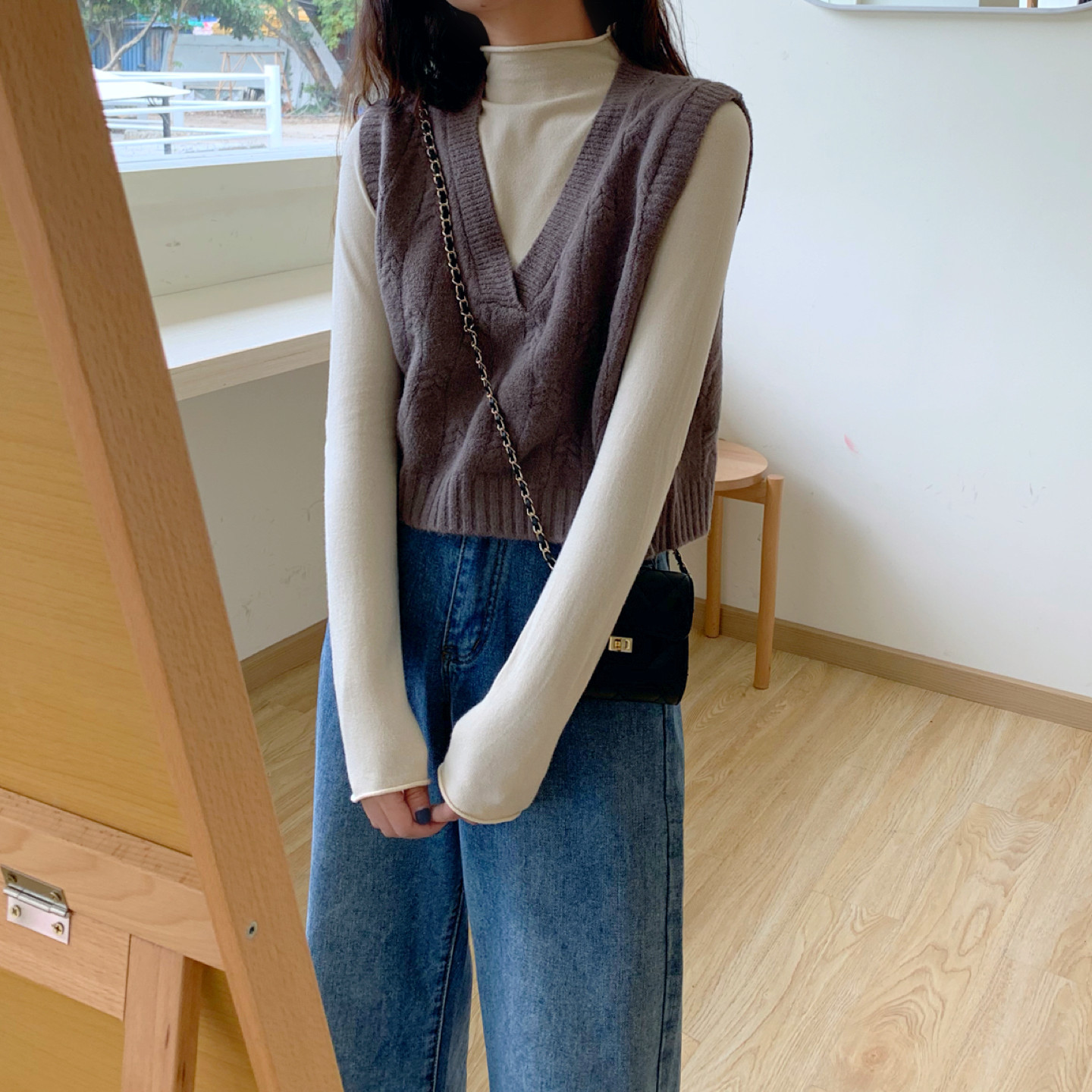 Gilet femme en tricot - Ref 3434792 Image 60