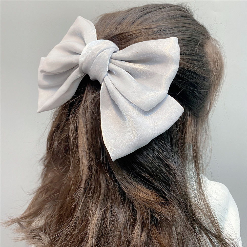 Organza Bow Sweet Hairpin display picture 25