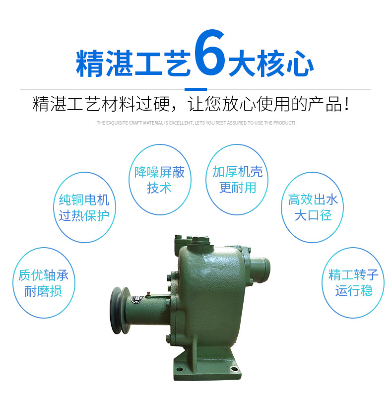上柴 6135自吸式海水泵 762D-21b-000 小流量 海水自吸泵厂家(图3)