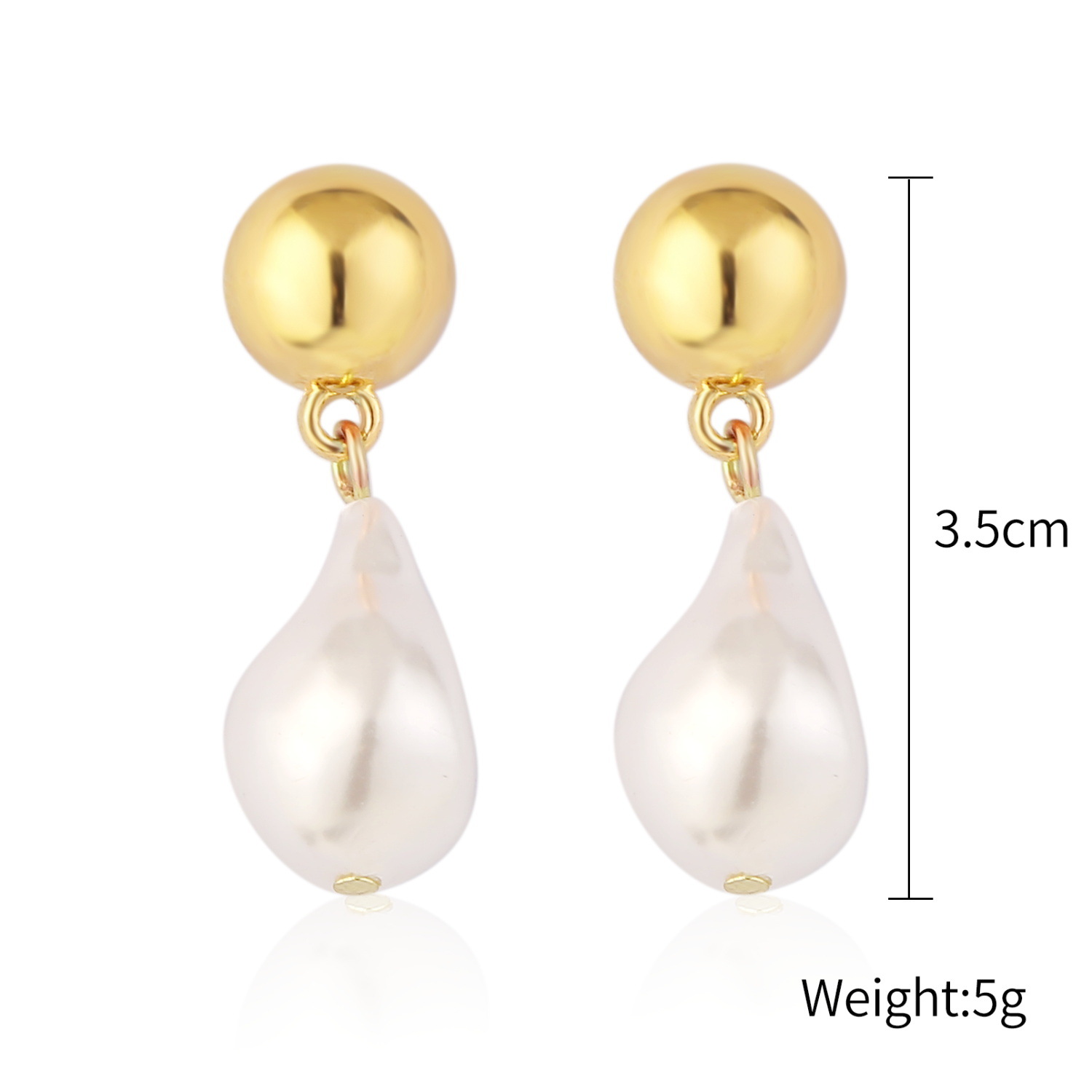 Fashion Jewelry Bride Artificial Pearl Short Paragraph Clavicle Neck Necklace Suit Earrings Temperament Wholesale Nihaojewelry display picture 3