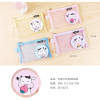 Cute denim cartoon stationery with zipper for documents