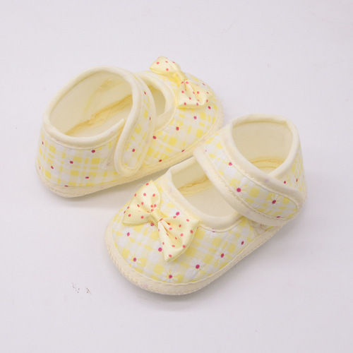 [Small Wholesale] Baby Shoes Girls Toddler Shoes Soft Sole Spring and Autumn 3-6-9-11 Months Baby Shoes Princess Shoes