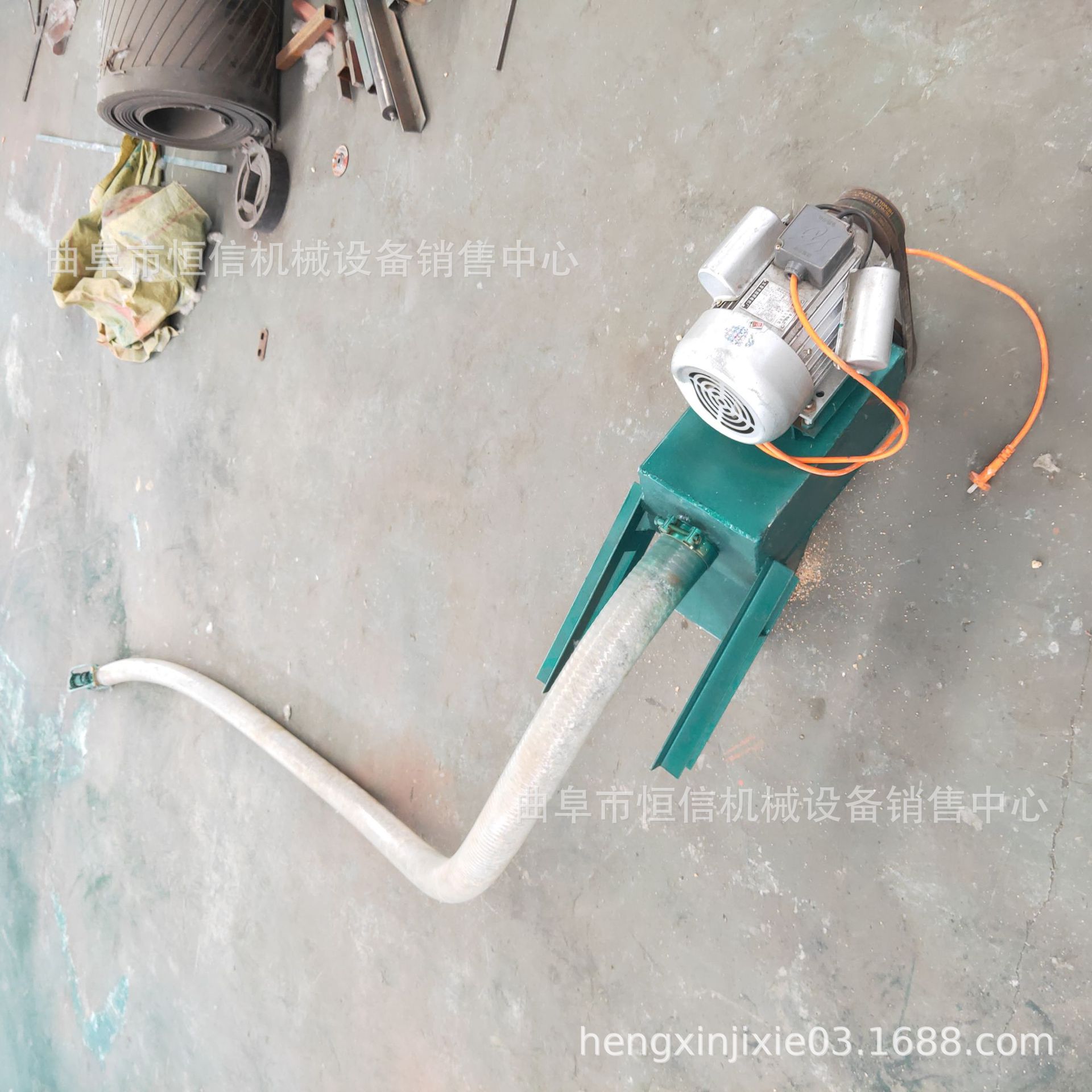 管道可以弯曲稻谷壳车载吸粮机设备 大中小型农用散粮装车输送机