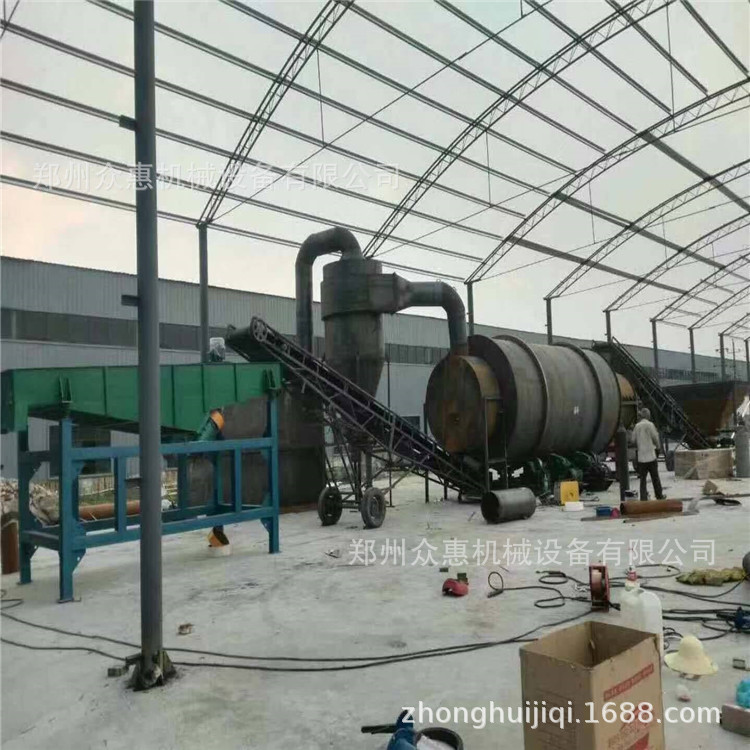 移动式滚筒筛分机 垃圾筛分机 生活垃圾筛分设备 建筑垃圾分选筛