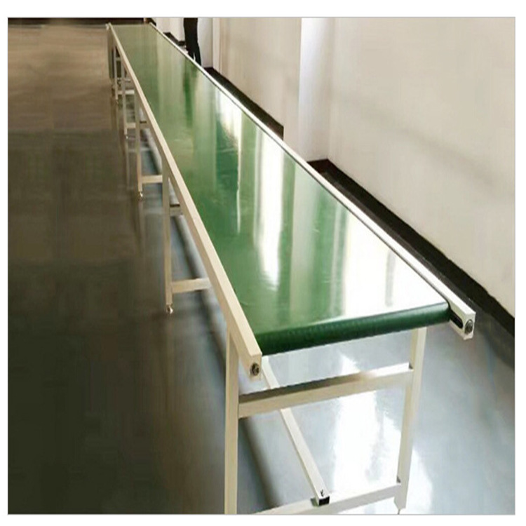 食品厂仓库电子装配输送设备PU橡胶皮带输送机物流分拣机量大从优