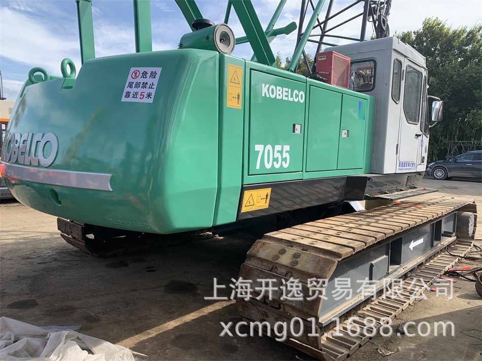 日本二手神钢7055履带吊 55吨吊车 kobelco crawler crane