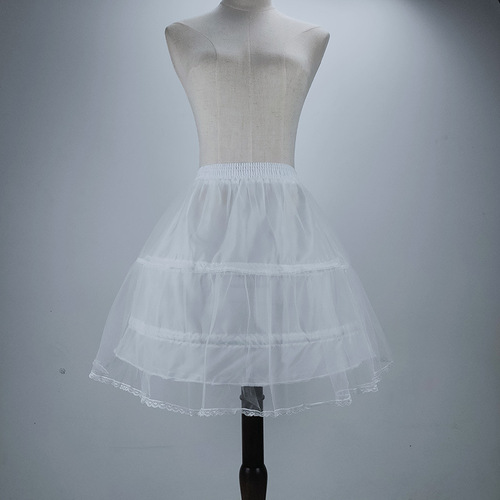 Violent maid outfit lolita tutu short daily boned skirt short skirt performance dress skirt black and white