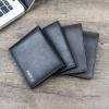 Manufactor new pattern Destroy by fire Leather wallets man have cash less than that is registered in the accounts Card position Litchi To beach goods leather wallet wholesale