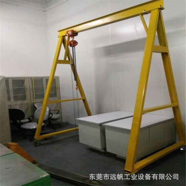 供应上海简易龙门架 移动式龙门吊架 小型模具起重龙门架质量好