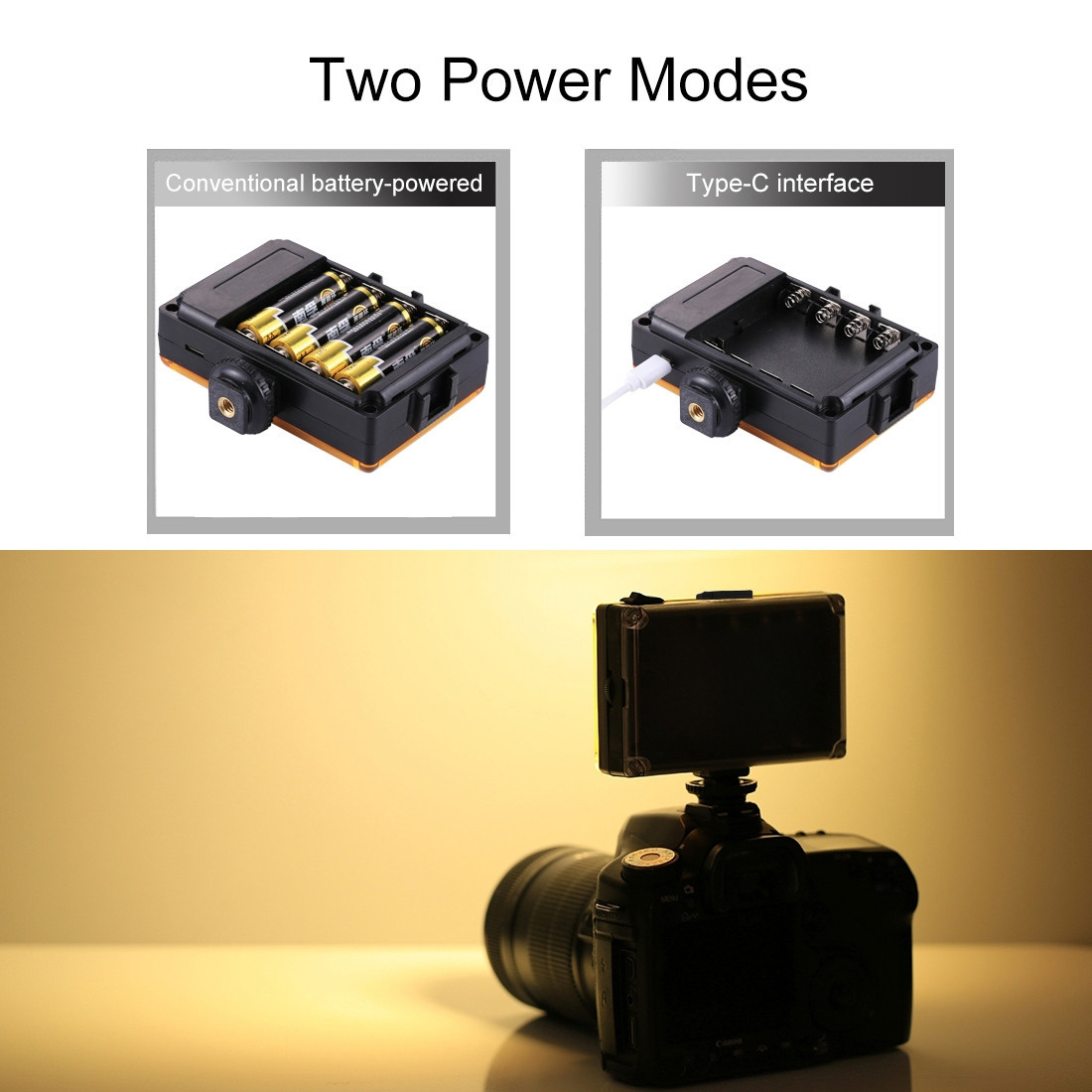 源头工厂 相机单反婚庆摄影机顶补光灯 网红手机直播自拍led灯-阿里巴巴