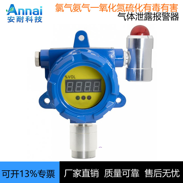 壁挂式气体检测仪工业用氯气报警探测器变送器