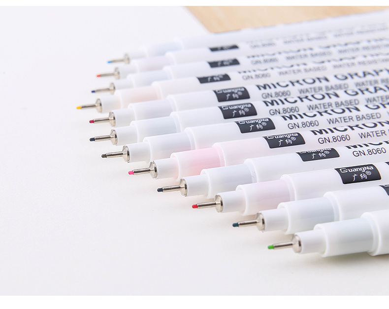 8060-12荧光色05针管笔_13