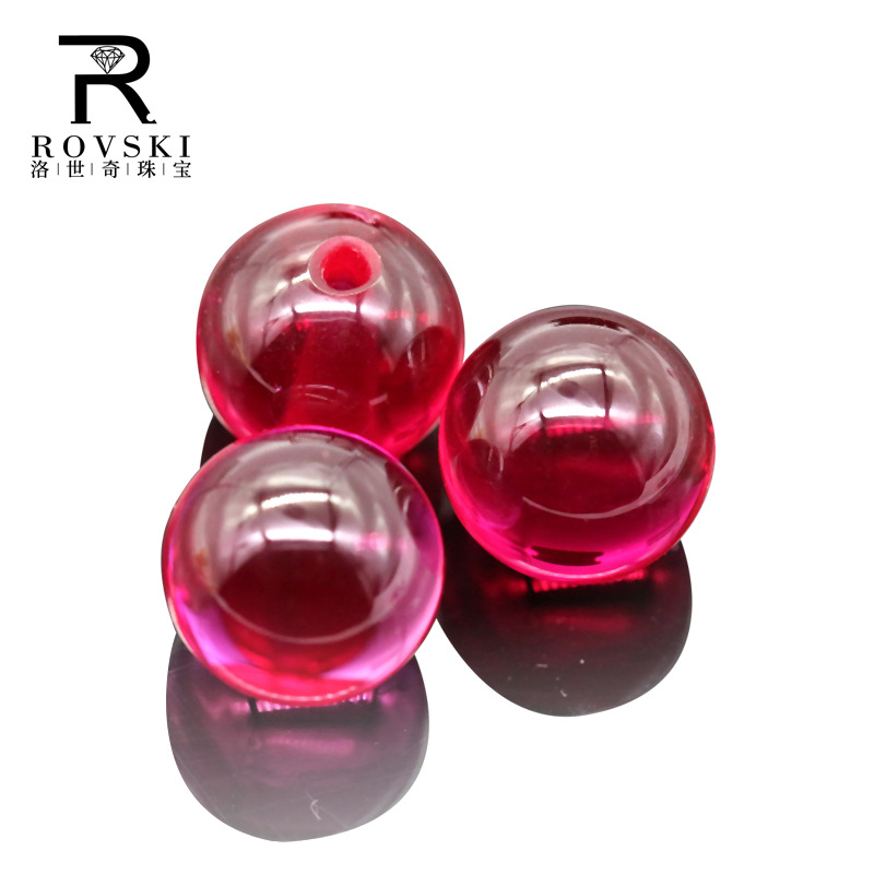 红刚玉圆珠