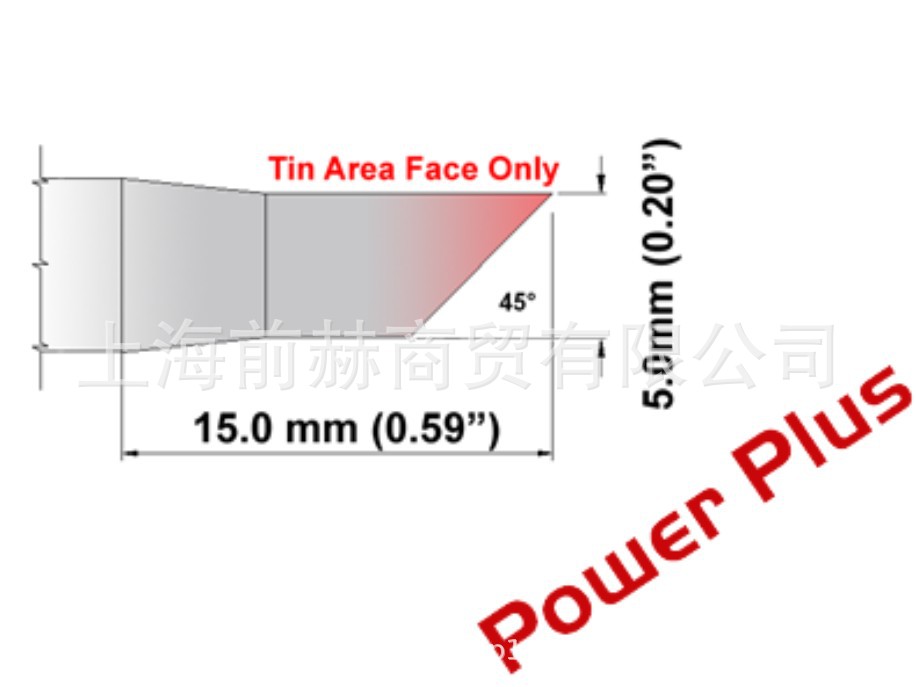 Thermaltronics 热魔 M6BVF050H 烙铁头