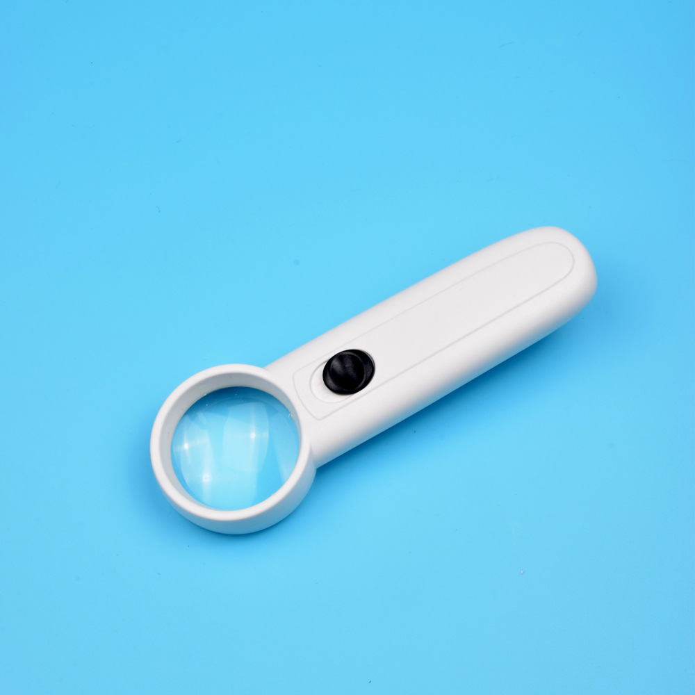 手持式高清3倍维修放大镜带led灯电子维修古玩鉴定高倍放大镜