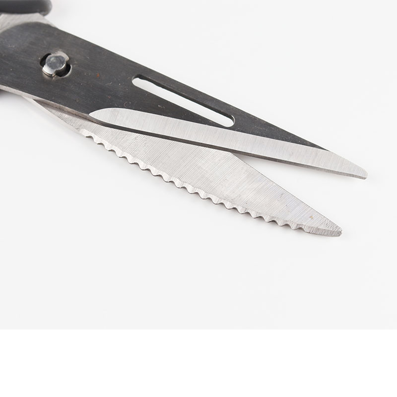 Fuente fábrica cocina tijeras refrigerador tijeras nogal clip Acero inoxidable alimentos tijeras desmontable hueso de pollo tijeras