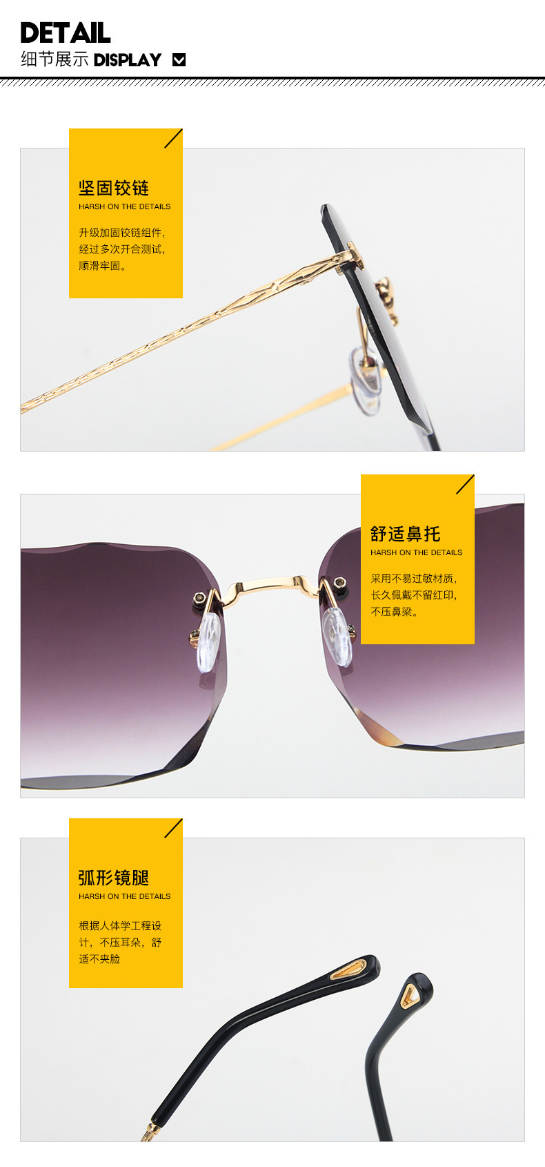 Fashion Uv400 Women's Sunglasses display picture 7