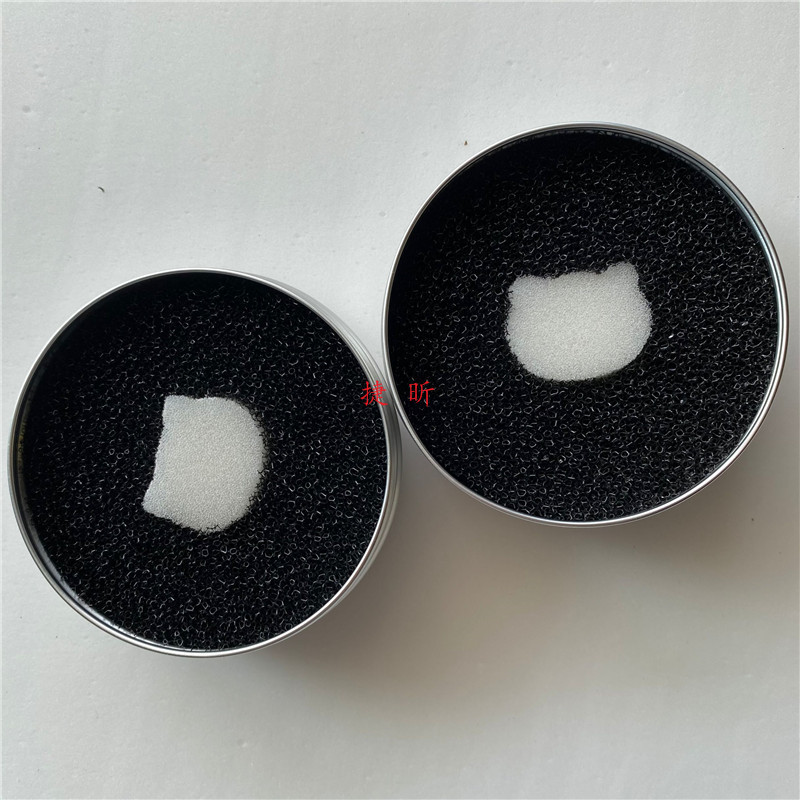 工厂批发 80*20mm化妆刷脱粉清洁海绵块 干洗眼影刷清洁盒