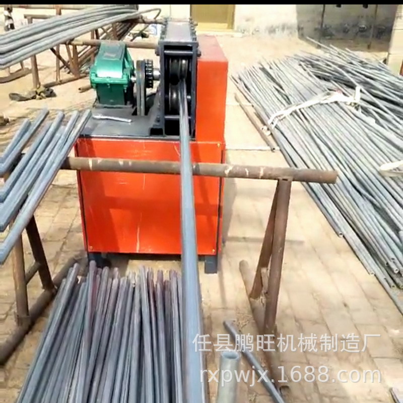 小型盘管调直机圆盘铜管铝管不锈钢管校直机直机精校机械钢丝