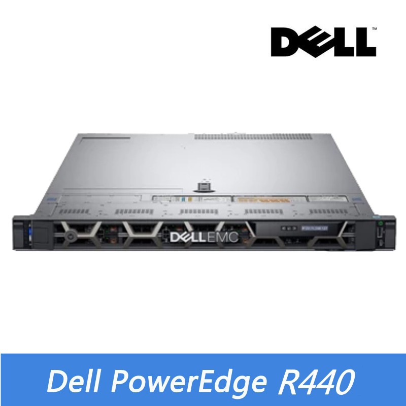 DELL R440 Server 1U机架式/2*3204/8G*2/300G*4/H730P|ms